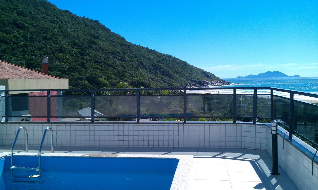 Linda Cobertura Frente Mar Com Piscina Privativa E Pe Na Areia! Daire Florianópolis Dış mekan fotoğraf